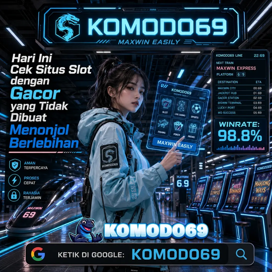 KOMODO69 : Hari Ini Cek Situs Slot dengan Gacor yang Tidak Dibuat Menonjol Berlebihan