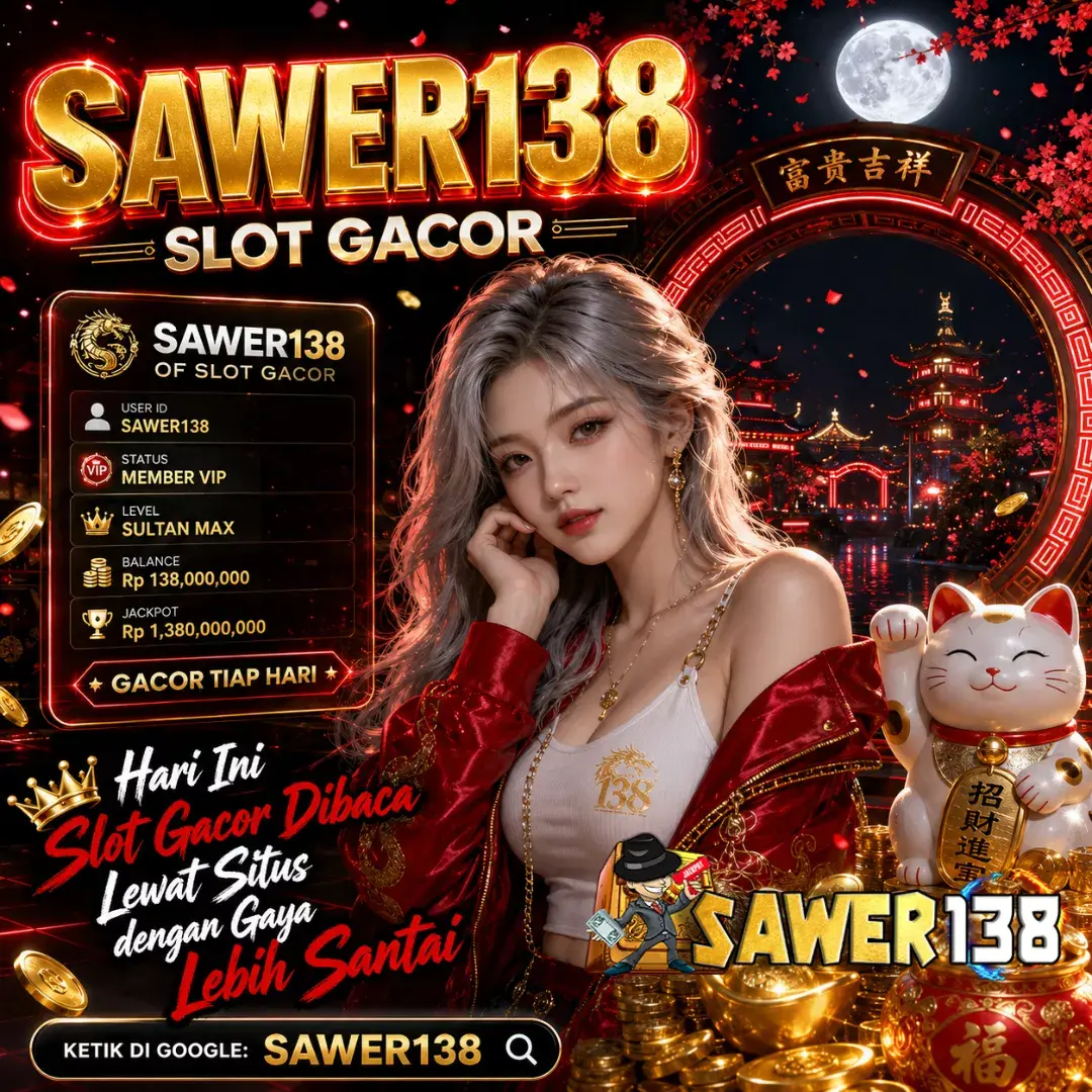 SAWER138 : Situs Slot Gacor Hari Ini dengan Nuansa Bacaan yang Tidak Berat