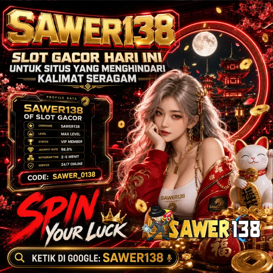 SAWER138 : Slot Gacor Hari Ini untuk Situs yang Menghindari Kalimat Seragam