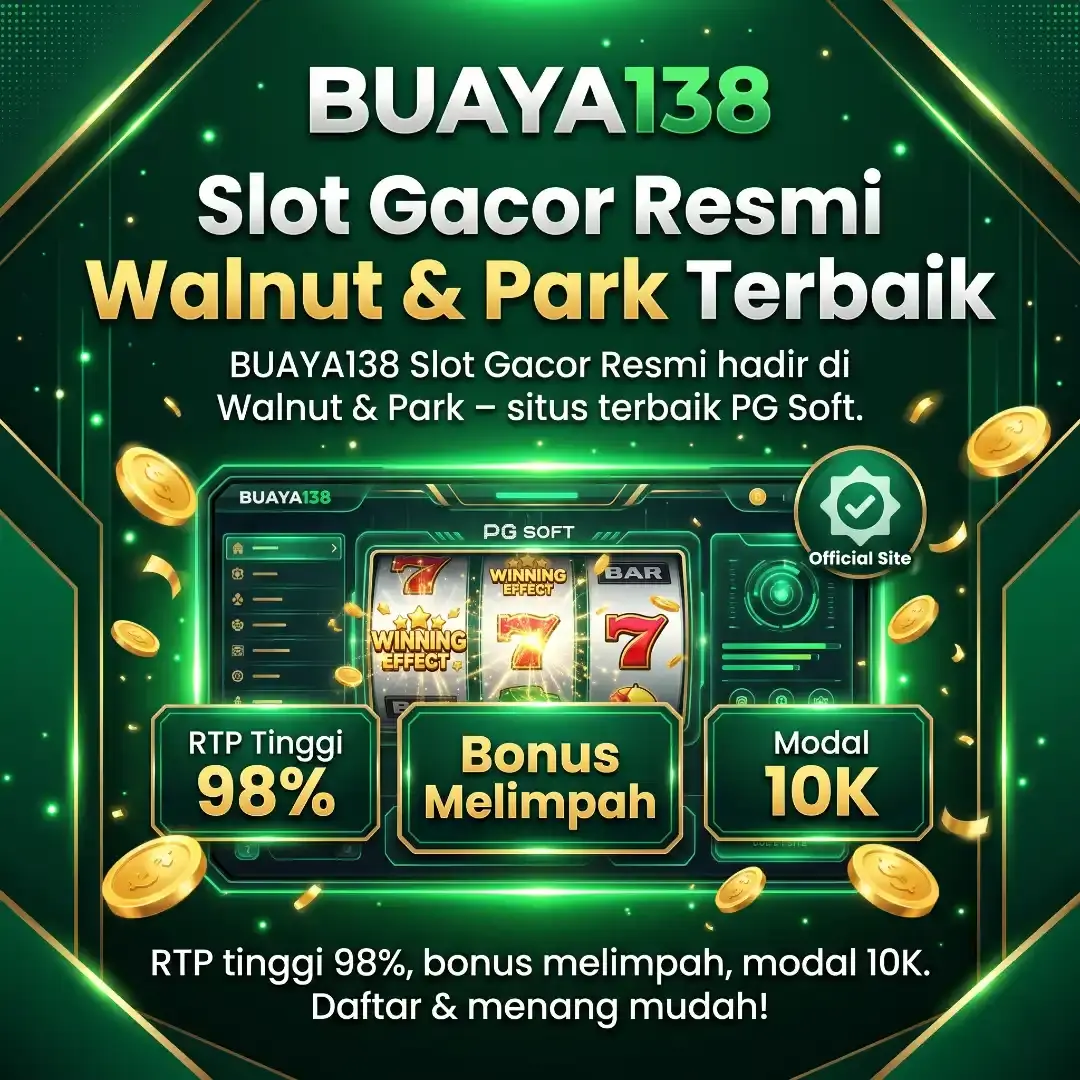 Banner BUAYA138 - Walnut & Park