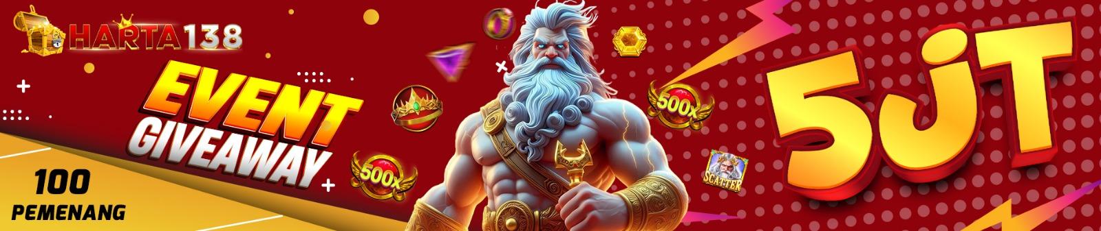 EVENT GIVEAWAY MINGGUAN HARTA138