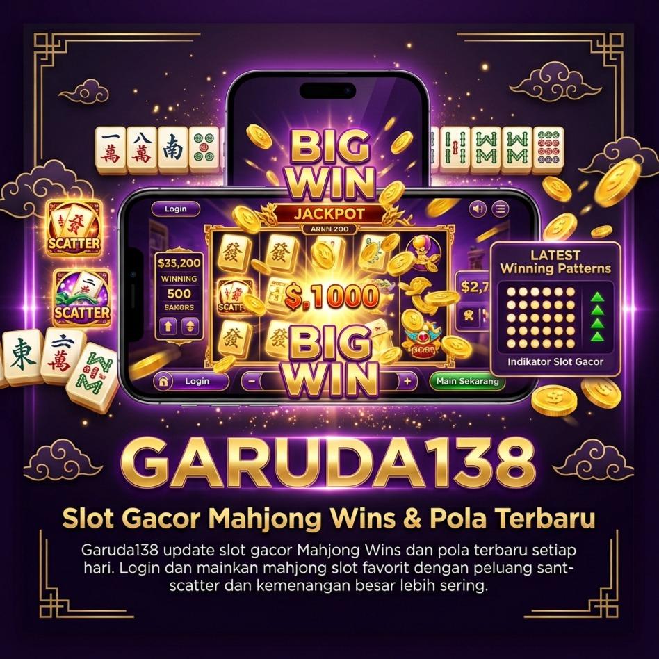 Garuda138: Slot Gacor Mahjong Wins & Pola Terbaru product image (1)