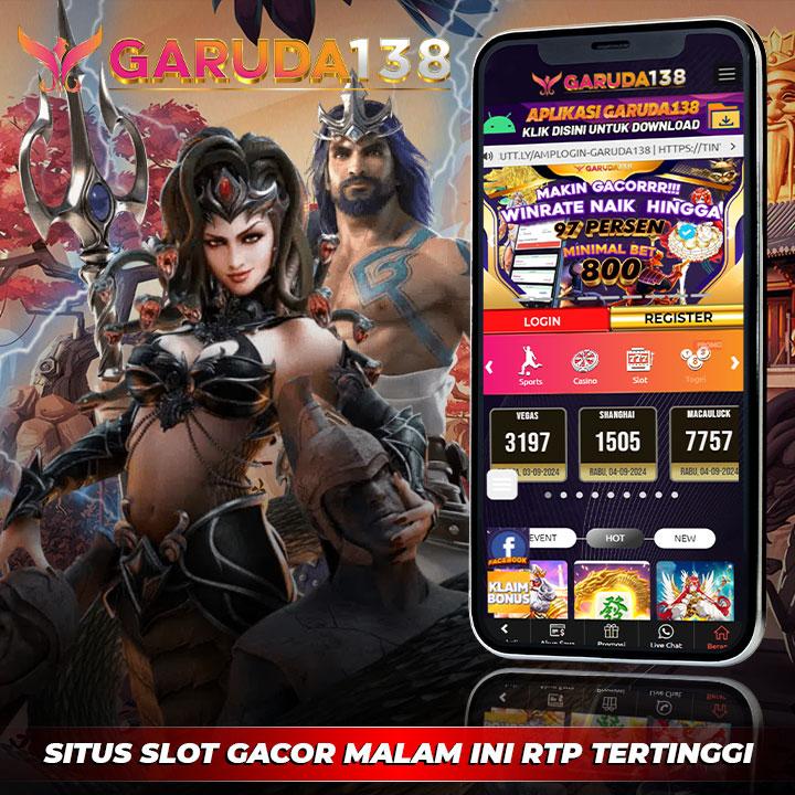 Garuda138 Login Situs Slot Gacor Malam Ini RTP Tertinggi