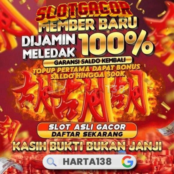 HARTA138 🚀 Login Slot Via Bank & E-Wallet | Proses -1 Menit!