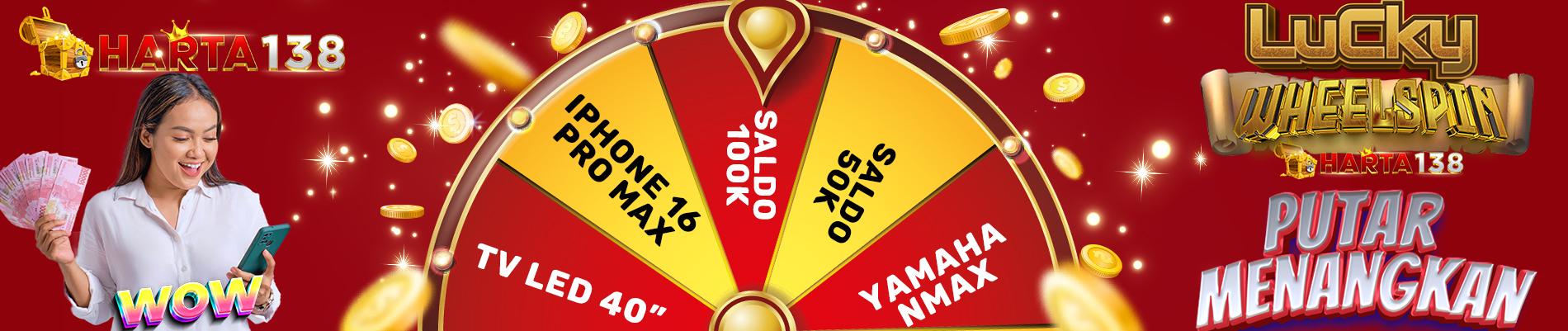 LUCKY WHEELSPIN HARTA138