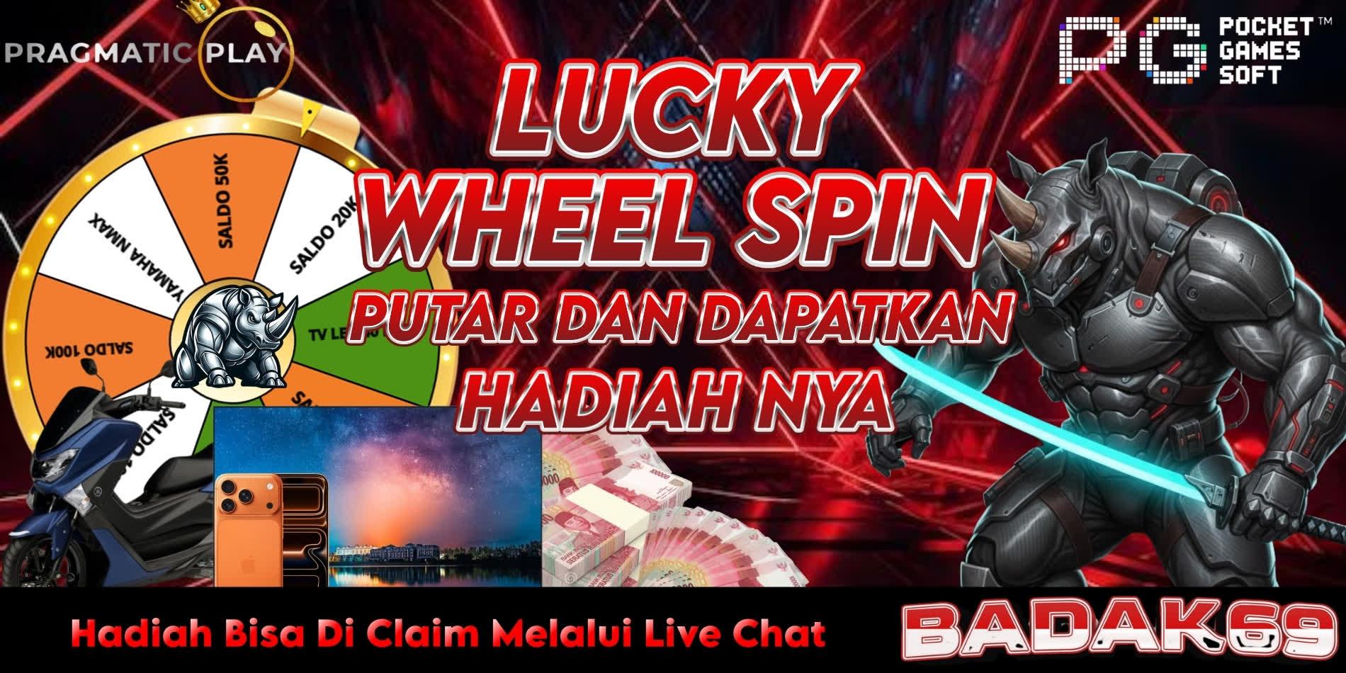 BONUS WHEELSPIN BADAK69