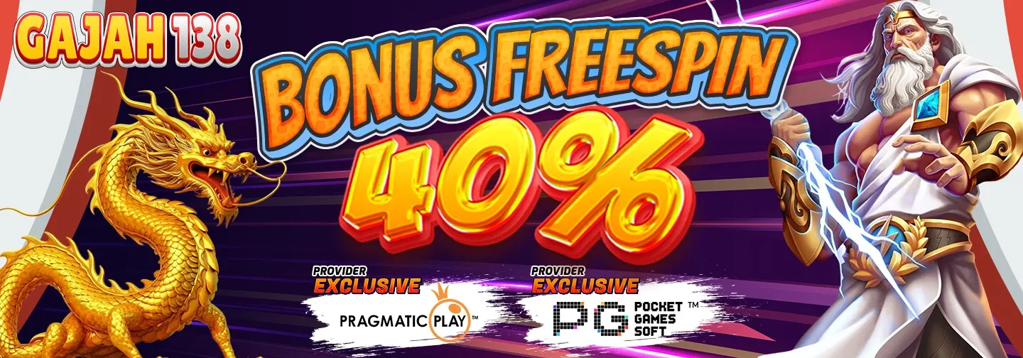BONUS FREESPIN 40%
