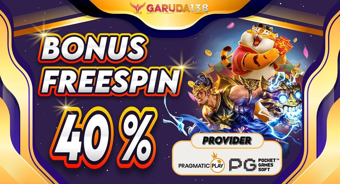 EVENT BONUS FREESPIN SLOT ONLINE GARUDA138
