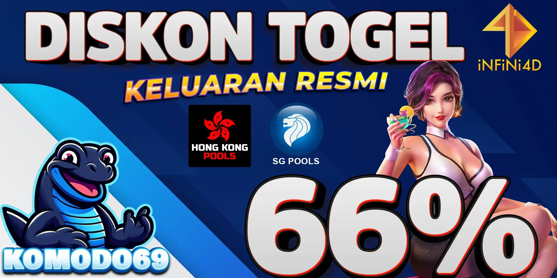 Promo Diskon Togel Infini 4D Komodo69