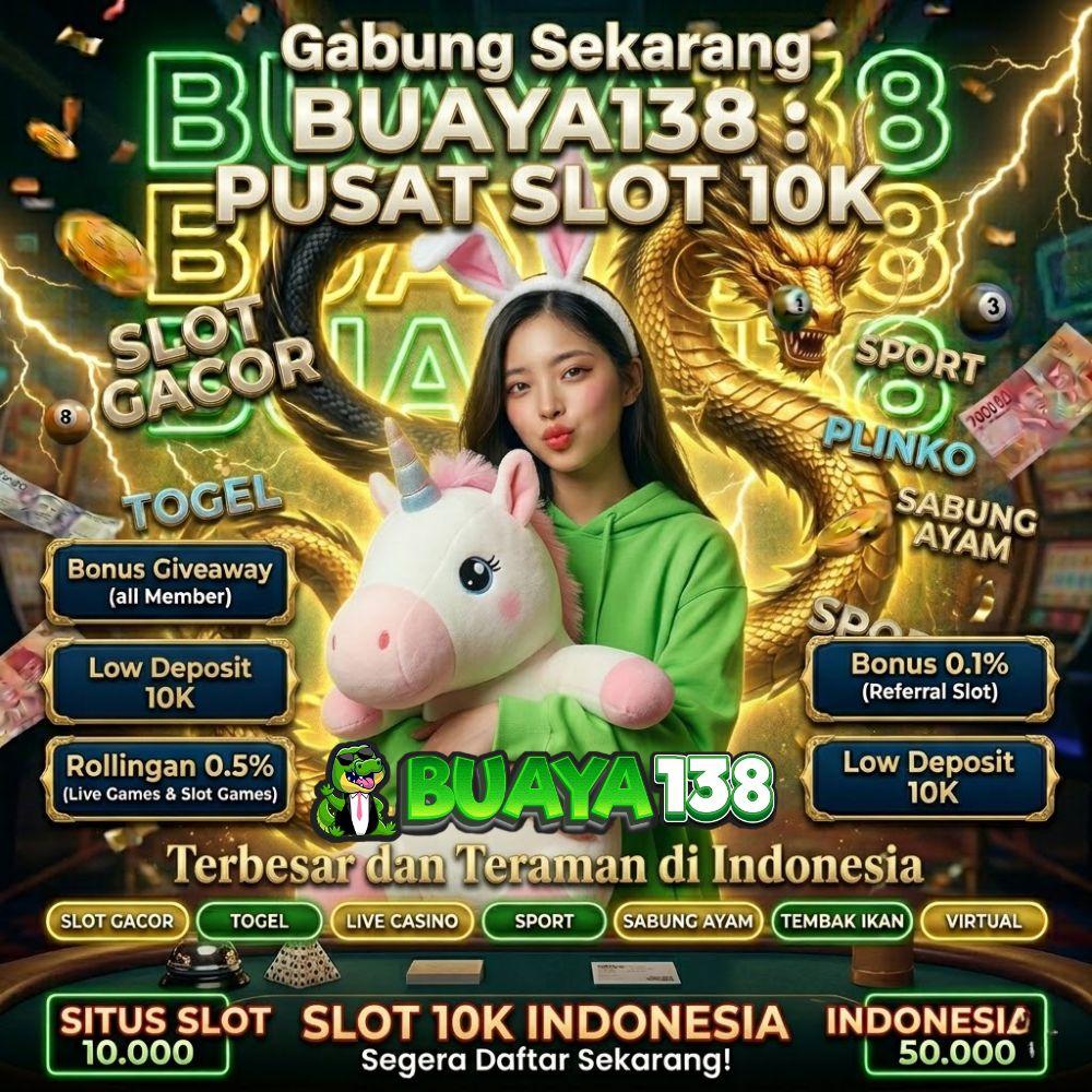 BUAYA138: Portal Pusat Slot 10k Terbesar dan Teraman di Indonesia