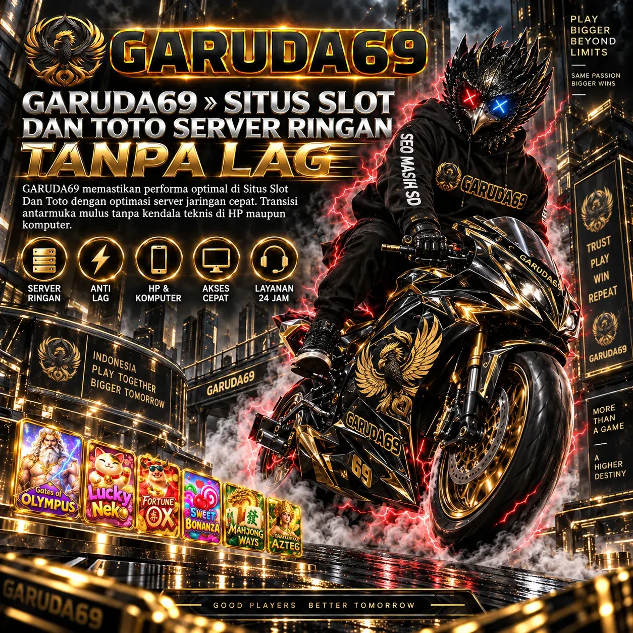 GARUDA69 » Situs Slot Dan Toto Server Ringan Tanpa Lag by Garuda69