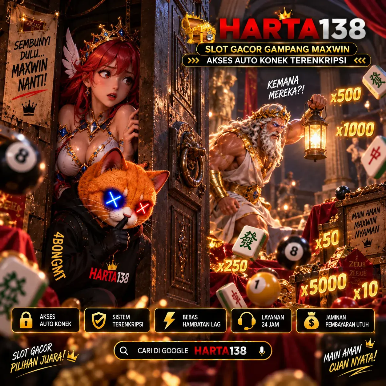 HARTA138 - Slot Gacor Gampang Maxwin Akses Auto Konek Terenkripsi by Hey siriusly