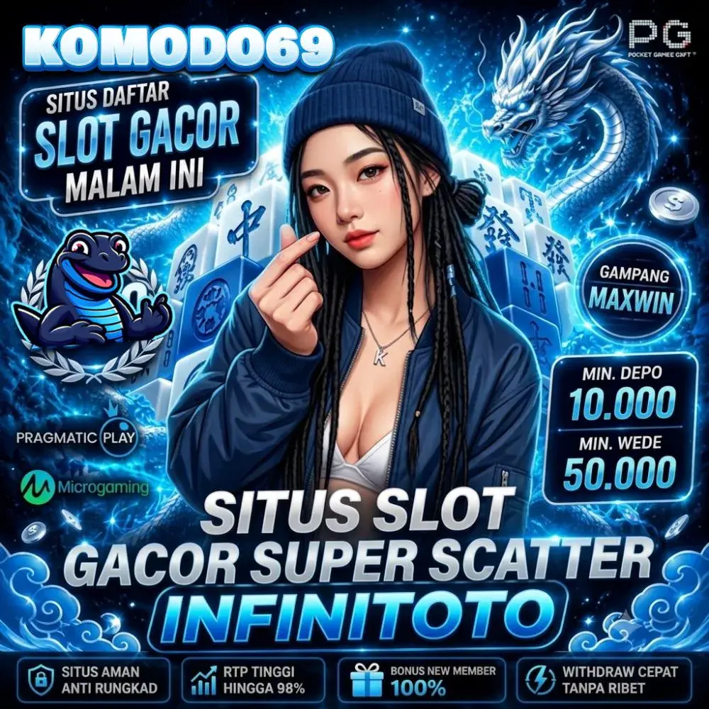 KOMODO69: Platform Slot Gacor Infini Toto Dilengkapi Super Scatter by Hey cyecye